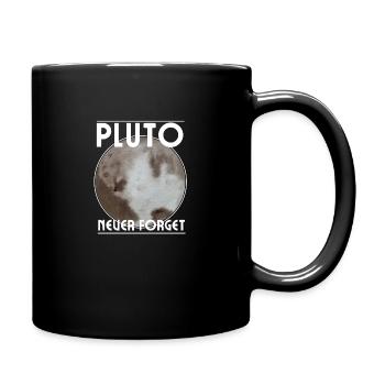 Pluton 1930 2006 Pluto Never Forget Science - Mug uni - noir - Droite