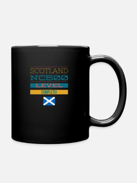 nc 500 scotland completed - Full Colour Mug - black