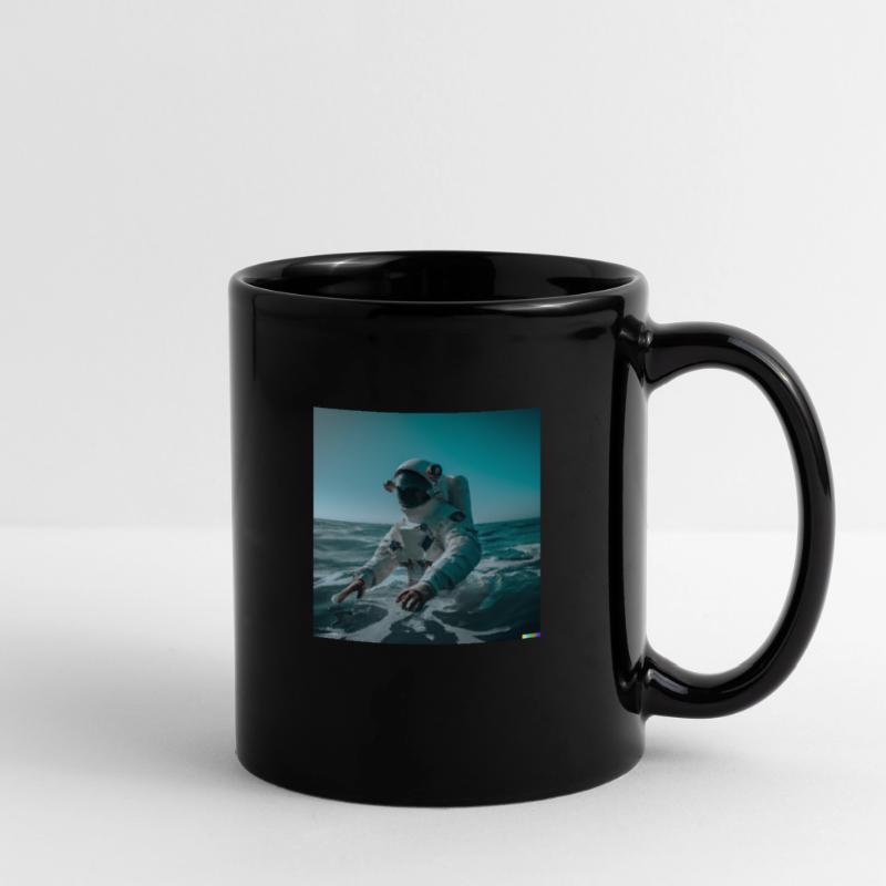 Astronaut in the Ocean Tasse einfarbig