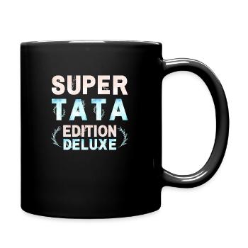 SUPER TATA EDITION DELUXE PASTEL ROSE BLEU - Mug uni - noir - Droite