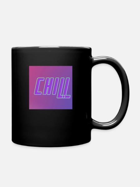 Just Chill - Mug uni - noir