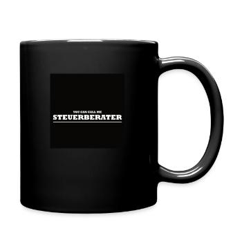 You can call me Steuerberater - Tasse einfarbig - Schwarz - Rechts