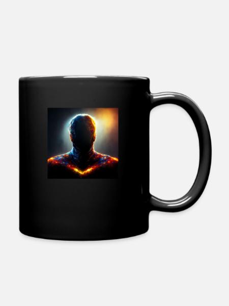 Supernova Man - Full Colour Mug - black