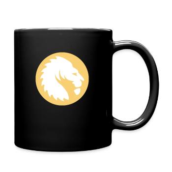 LION DRESS - Tasse einfarbig - Schwarz - Rechts
