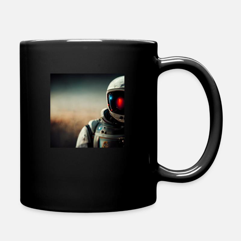 Astronaut - Tasse einfarbig - Schwarz
