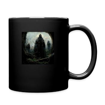 Fantasy - Tasse einfarbig - Schwarz - Rechts