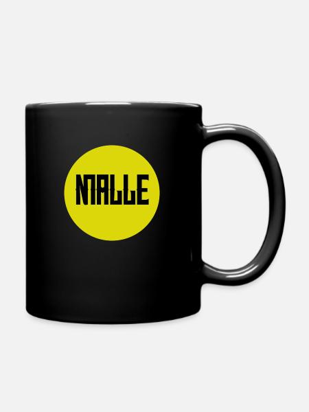 Malle#08 - Tasse einfarbig - Schwarz