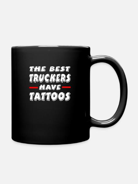 Truck - Tasse einfarbig - Schwarz