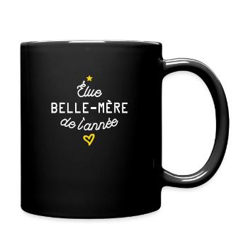 elue belle mère de l année - Mug uni - noir - Droite