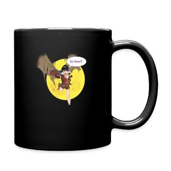 Ella - GoHome!! - Tasse einfarbig - Schwarz - Rechts