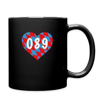 089 bar - Mug uni - noir - Droite