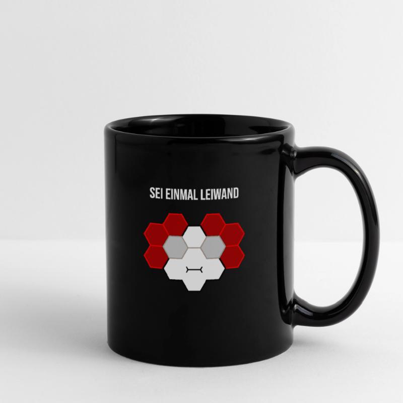 Sei einmal leiwand Tasse einfarbig