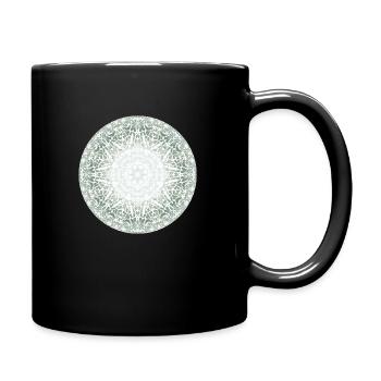 Mandala-Quantum 16 - Tasse einfarbig - Schwarz - Rechts