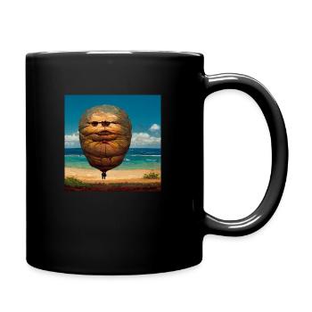 scott morrison as a balloon in hawaii - Mug uni - noir - Droite