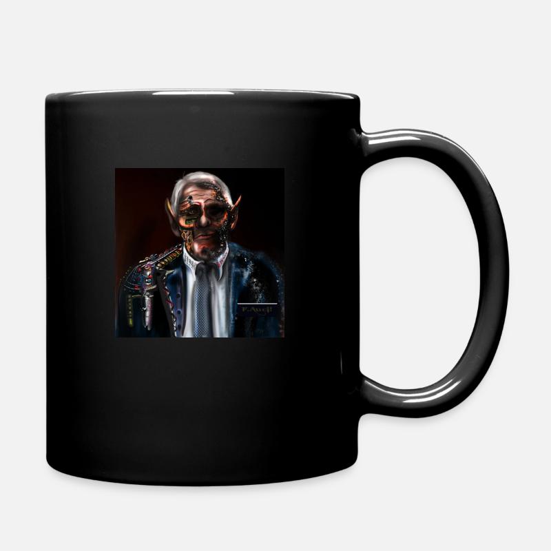 Fauci Transhuman - Tasse einfarbig - Schwarz