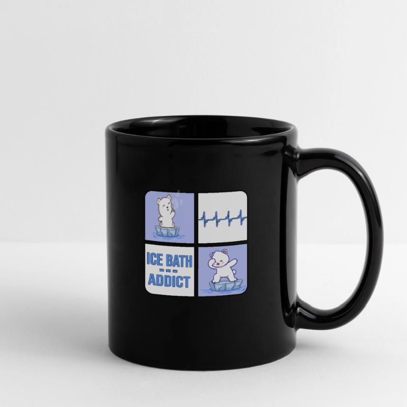 eisbader winterbader eisbär icebath addict Full Colour Mug
