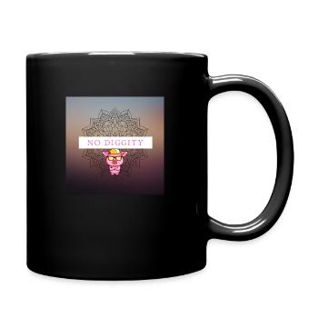 Pas de cochon Diggity - Mug uni - noir - Droite