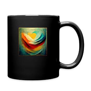 Colorful - Full Colour Mug - black - Right