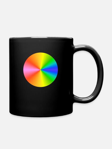 Mandala Graal 14 - Tasse einfarbig - Schwarz