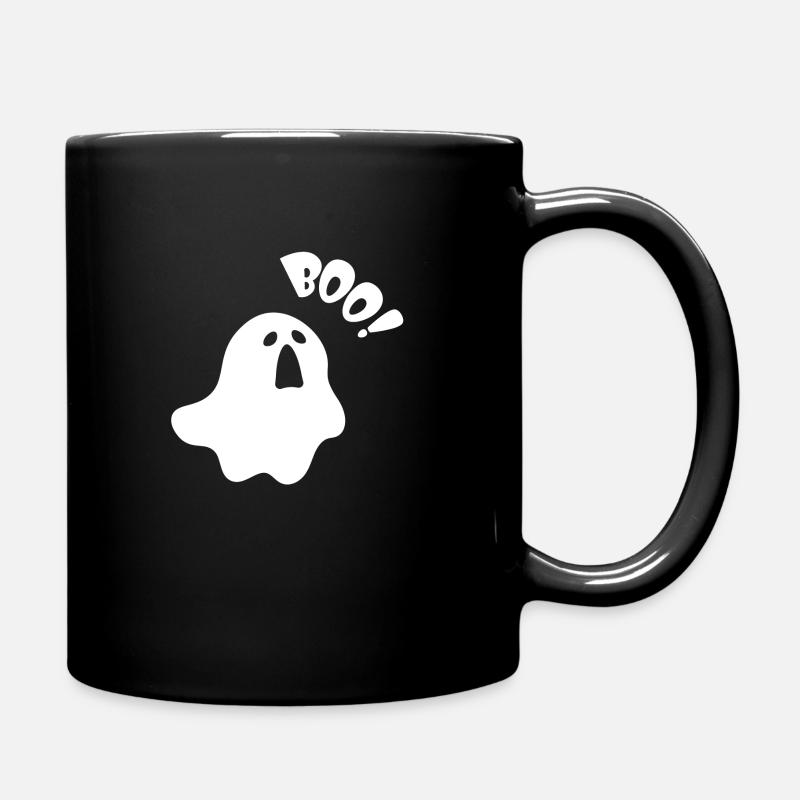 Halloween Boo - Full Colour Mug - black