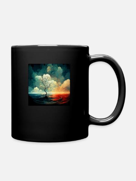 Courage - Mug uni - noir