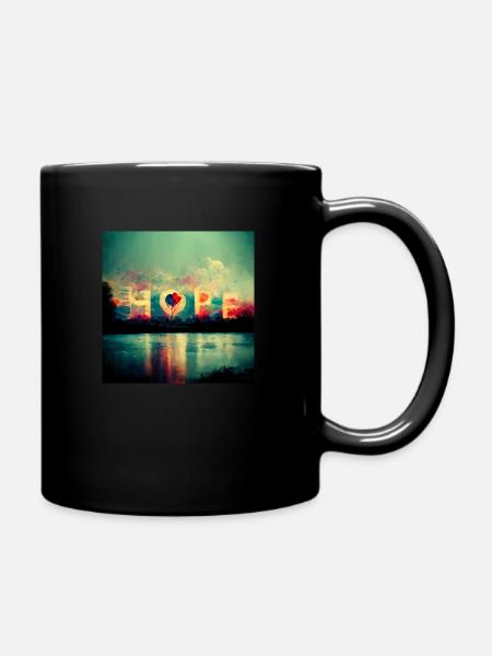Espoir - Mug uni - noir