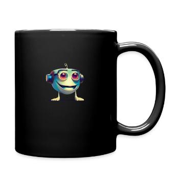 Good vibes Character Monster - Tasse einfarbig - Schwarz - Rechts