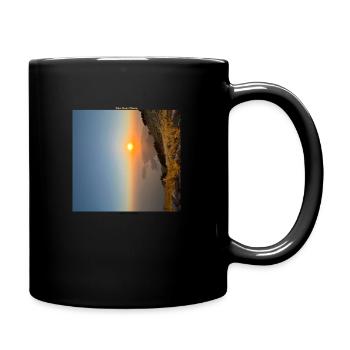 Sun Goes Down - Tasse einfarbig - Schwarz - Rechts