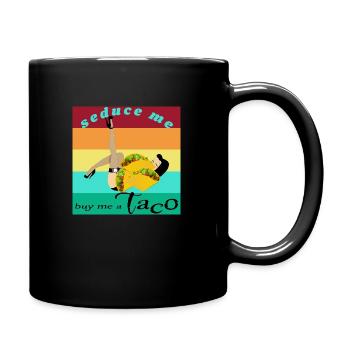 Taco - Tasse einfarbig - Schwarz - Rechts
