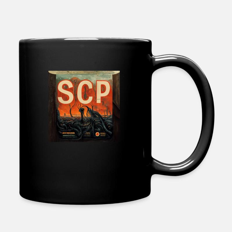 SCP Geister Horror Foundation - Tasse einfarbig - Schwarz