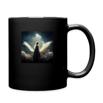 The angels voice whispered in my ear - Mug uni - noir - Droite