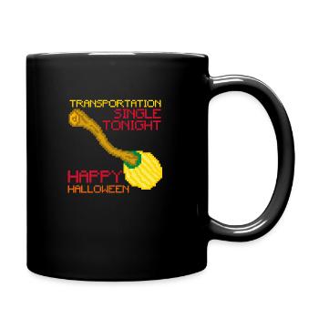 SINGLE HEUTE ABEND - Tasse einfarbig - Schwarz - Rechts