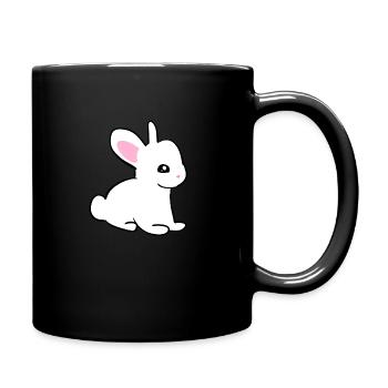 Lapin Symbole Animal Bébé Doux - Mug uni - noir - Droite