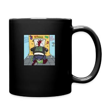 Kotzen - Tasse einfarbig - Schwarz - Rechts