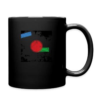 ART MODERNE Design - Mug uni - noir - Droite