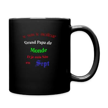 Le meilleur Grand Papa du monde - Mug uni - noir - Droite