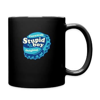 Stupid Boy Cornwall Original Bottle Top - Full Colour Mug - black - Right