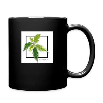 TROPISCH - Tasse einfarbig - Schwarz - Rechts