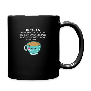 Teapression - Full Colour Mug - black - Right