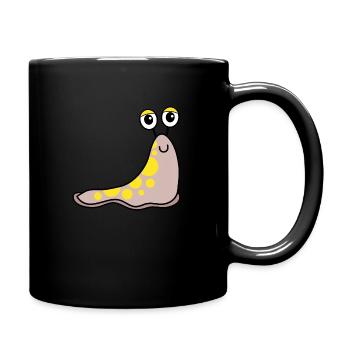 Garden Slug - Full Colour Mug - black - Right