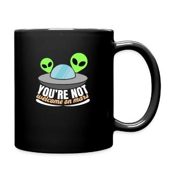 Dictons sarcastiques humoristiques sur les extraterrestres - Mug uni - noir - Droite