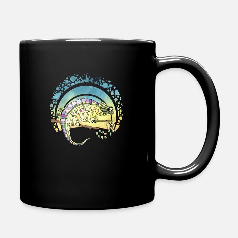 Caméléon - Mug uni - noir