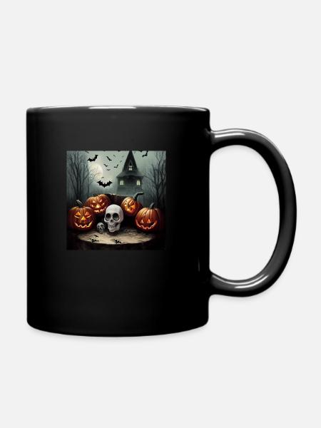 Halloween - Mug uni - noir