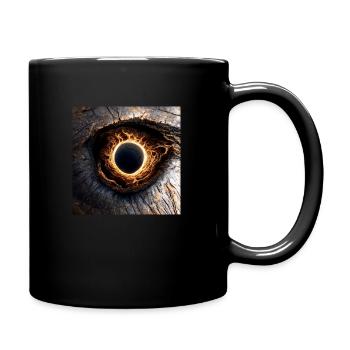 Œil du dragon - Mug uni - noir - Droite