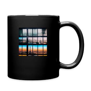 I love Paris - Full Colour Mug - black - Right