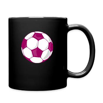 football footballeur fan coupe du monde - Mug uni - noir - Droite