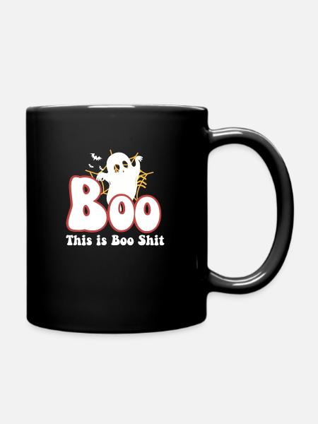 This is Boo Sheet - Mug uni - noir