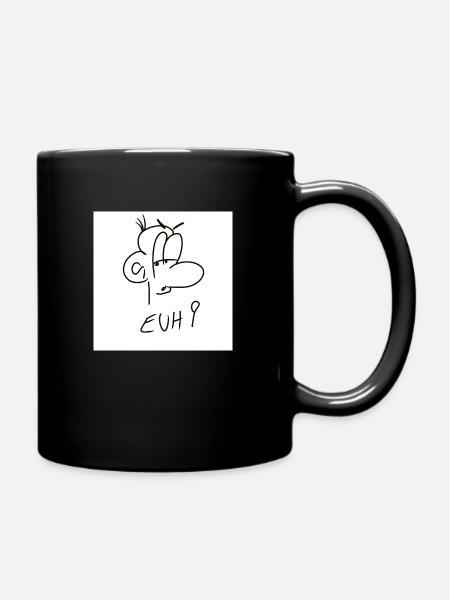 Euh - Mug uni - noir