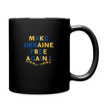Ukraine - Mug uni - noir - Droite