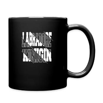 Bull Terrier Geek Statement Boxer Chihuahua Dog - Full Colour Mug - black - Right